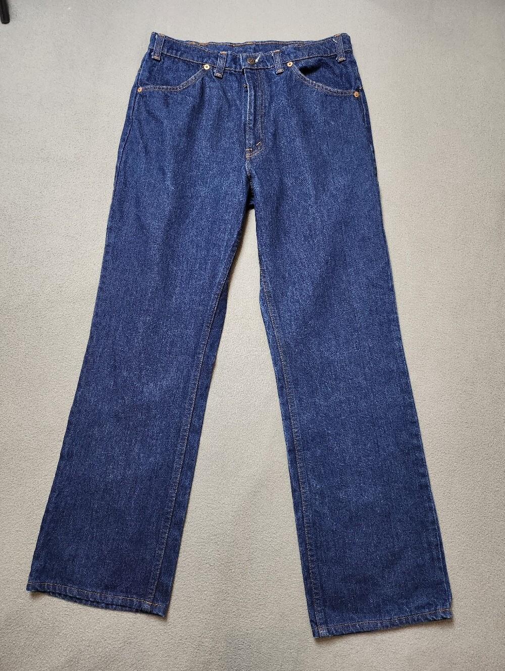 Levis orange tab vintage blue denim jeans. Made in Canada